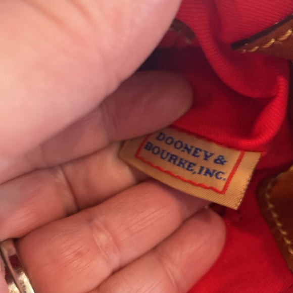 Dooney & Bourke  red Nylon Crossbody Pouchette - Picture 15 of 16